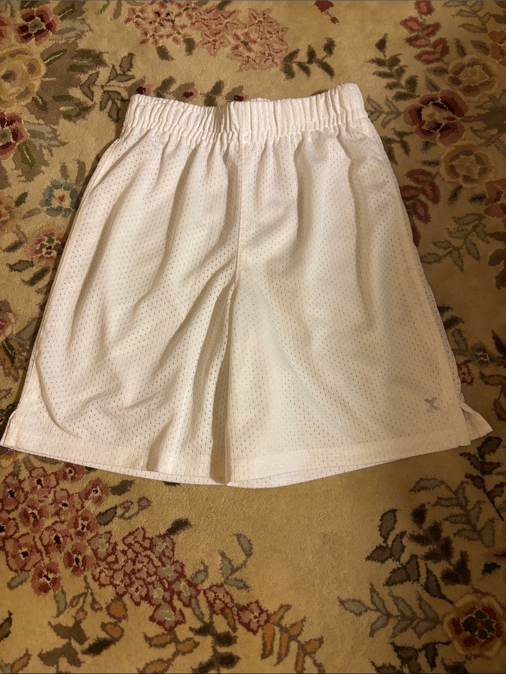 Xersion White Athletic Mesh Boy’s Shorts